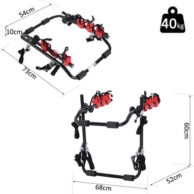 Portabicicletas plegable para 3 bicicletas - Img 121855584