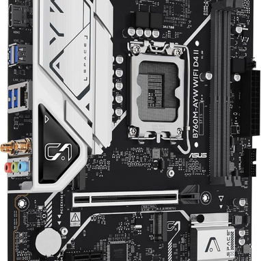 🖥️ Placa Base LGA1700 - ASUS B760M‑AYW WiFi D4 II | 149 USD - 4/5