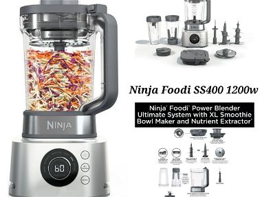Ninja Foodi SS400 1200w Batidora y procesador de alimentos sellada en caja 55595382 - Img main-image-44732214