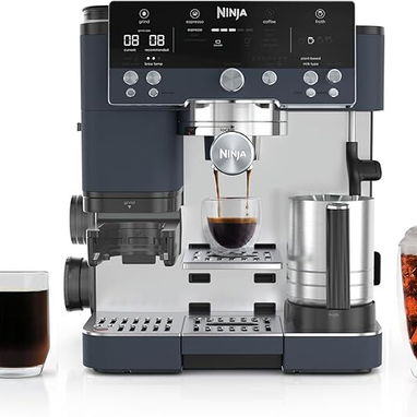 Cafetera Ninja Luxe Café Premier 3 en 1: espresso, café de goteo y café en frío (cold brew) - 3/4