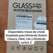 Micas de cristal templado para Nintendo Switch clásica, oled y lite y además para Nintendo Switch s - Img 53471450