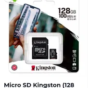 💾 MicroSD Kingston Canvas Select Plus — 128 GB 💾 Tenemos variedad de memorias y accesorios disponibles. Consulta por - Img 57216130