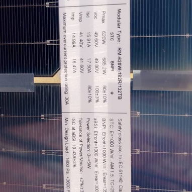 Vendo 2 paneles solares de 620 w. - 2/2