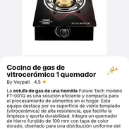 Cocina de gas de vitrocerámica un quemador - Img 57957169
