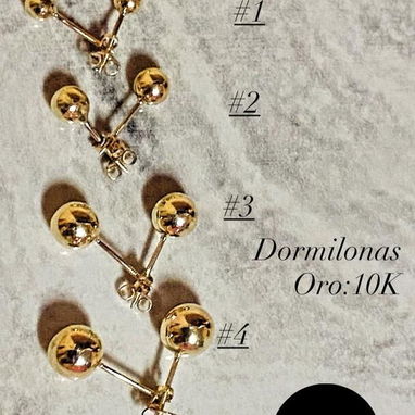 ARETES, PULSOS, DORMILONAS, ESCLAVAS,CADENAS Y DIJES DE ORO 10K CRIOLLO Y CIFRADO - Img 124036276