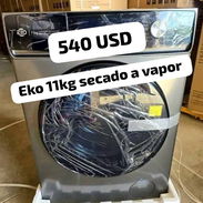 Lavadora automática frontal EKo 11 Kg, secado a vapor - Img 55107100