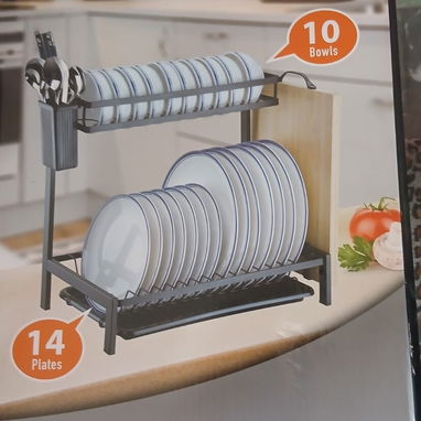 🍽️Plateros metálicos de 2 niveles  🏷️$13 000 - Img 117593927