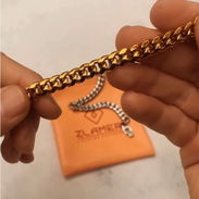 * Pulsera Cadena Cubana 8 mm – 7" (Dorado) - Img 56905103