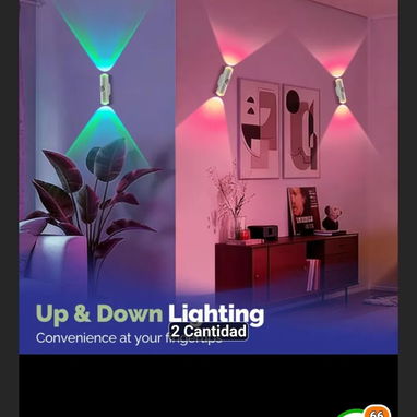 6 Luces LED  con sensor de movimiento - 4/10