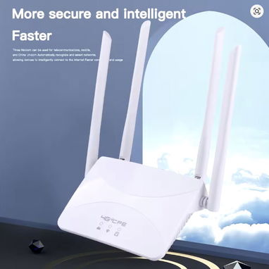 Enrutador WIFI 4G LTE de 150Mbps, 4 antenas externas, potenciador de señal de potencia, punto de acceso más suave, conex - Img 93756746