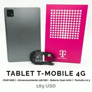 TABLET T-MOBILE 4G RAM 6 GB ALMACENAMIENTO 128GB Bateria 7040mAh Pantalla 10.3 - Img 58182752