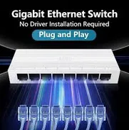 SWITCH  BZIZU GIGABIT / 8 PUERTOS/ 1/GB  SELLADOS EN CAJAS 55821991 - Img 47814686