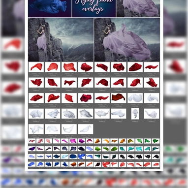 🤩 Packs Profesionales de Extensiones de Telas para Edición de Fotos de Quince, Bodas, Moda,Artistas, etc - Img 115877935