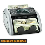 Contadora de Billetes VEVOR 1000 Billetes/min Detección UV MG IR DD Pantalla LCD Con Display Externo USD EUR Para Negoci - Img 55784855
