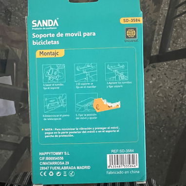Soporte de móvil para bicicleta - 2/2