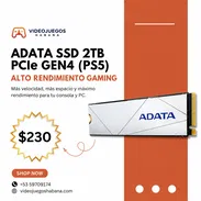 ADATA SSD 2TB PCIe Gen4 (PS5) – Alto rendimiento gaming | videojuegoshabana.com - Img 55454415