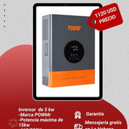 Inversor solar hÍbrido marca POWMr de 5kW - Img 56083505