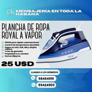 ❄️ PLANCHA DE ROPA 🔴 A VAPOR ♨️ ✅ ROYAL 💲25 USD - Img 51459081