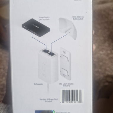 Adaptador PoE 24V 0.3A Marca Ubiquiti. Interesados al 53998989 o 54981957 - Img 115037271