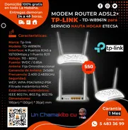 💲50💲PARA SERVICIO NAUTA HOGAR - MÓDEM ROUTER ADSL2+ DT8169N. ENTREGA GRATIS CON FACTURA Y GARANTÍA. TLF 54833699 - Img 50083223