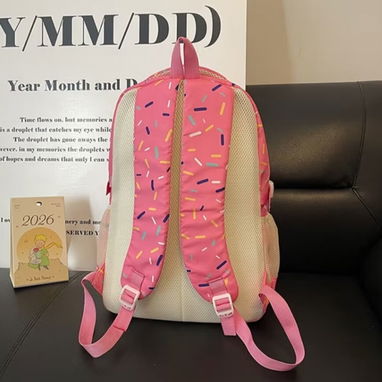 Mochilas escolares con merendero no es térmico y bolsito-cartuchera en 32 USD - 8/10