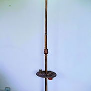 Se vende lámpara de pie de bronce y cristal de murano. En perfectas condiciones - Img 55405596