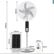 Ventilador de Pie recargable solar - Img 55575891