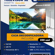 Smart TV de 32” 43” 50” y 55” nuevos con domicilio incluido - Img 57208702