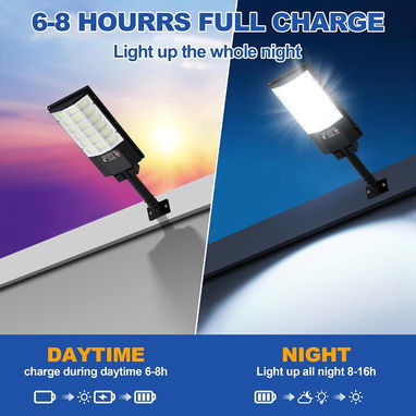 💡 LUCES SOLARES TFKK 6 PACK 6500K SENSOR MOVIMIENTO IP66 CONTROL REMOTO – ENVÍO DISPONIBLE + GARANTÍA - 2/7