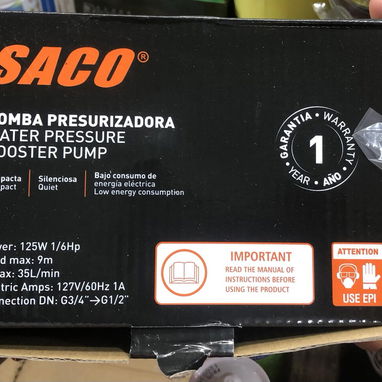 Presurizador Marca Saco - Img 111289139