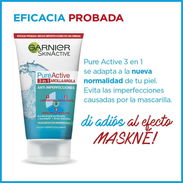GEL LIMPIADOR GARNIER 3 EN 1 CON ARCILLA 150 ML - Img 53742027