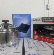 Cocina de Inducción sencilla 1200w incluye juego de 3 cazuelas y Olla de presión (Todo Inducción) 180 USD - Img 50591335