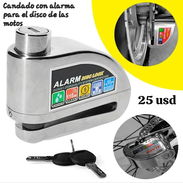Candado con alarma para el disco de las motos - Img 55030824
