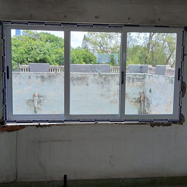 Marquetería de Aluminio y Cristal [ Puertas ,Ventanas ,Bajos de Mesetas ,Paños Fijos ,Mamparas de Baño entre otras cosas - 15/20