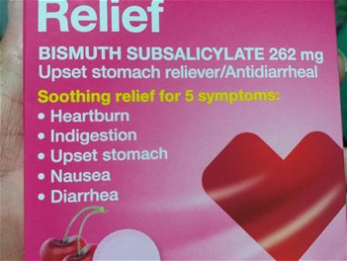 BISMUTH SUBSALICYLATE 262 MG 30 TABLETAS - Img main-image-45649398