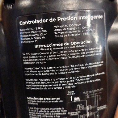 Ladrón de Agua automático e Inteligente - Img 115456546