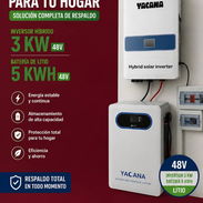 Inversor 3 kw YACANA + Bateria 5 kwh YACANA 48v - Img 56399954