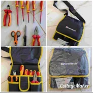 KIT DE ELECTRICISTA - HERRAMIENTAS Y BOLSO NUEVO. - Img 54627486