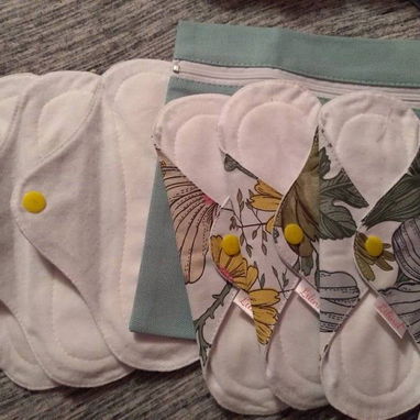 Intimas diarias protectores almohadillas ecológicas reutilizables de fibra de bambú y algodón - Img 116726673