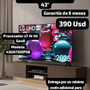 Smart TV LG 43" 4K UHD, Garantía de 6 meses, Entrega por un mínimo costo adicional para toda La Habana - Img 52479585