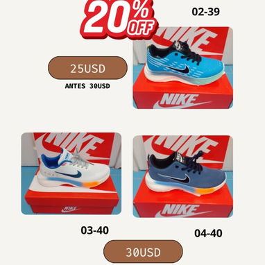Tenis deportivos en Rebaja del 20%😁🤫 - 5/6