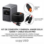 Anker Solix S2000 con cable solar original - Img 57912934