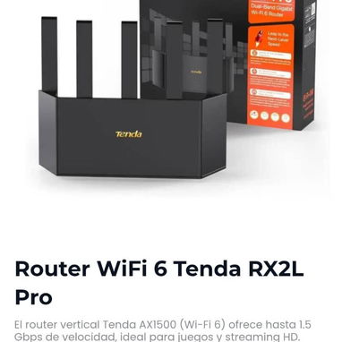 ROUTER ALTA CALIDAD WI-FI 5 Y WI-FI 6 PUERTO A GB - 5/6
