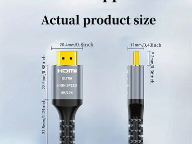 🍁Cable HDMI 8K 2.1 48Gbps🍁 - Img 63521527