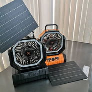 🛑Ventilador recargable con panel solar🛑 - Img 55213144