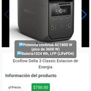 Ecoflow delta 2, delta 3 clásica,delta 3 max, delta 3 plus,etc, baterías extra,Bluetti, Oupes, Gnercell y convertidores - Img 55979031