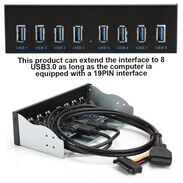 Panel frontal  USB 3.0  8 puertos   55 USD - Img 45548329