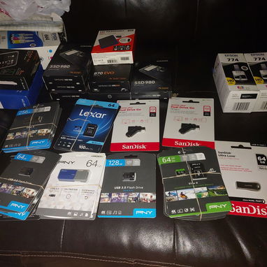 MICRO SD, DISCO DUROS, LOGITECH MOUSE - Img 113884574