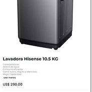 Lavadora Hisense 10.5 kg automática - Img 55959215