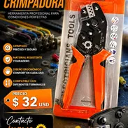 🔧⚡ PINZA CRIMPADORA PROFESIONAL – PRECISIÓN Y POTENCIA EN TUS MANOS ⚡🔧 Haz conexiones eléctricas seguras, rápidas y du - Img 55400113